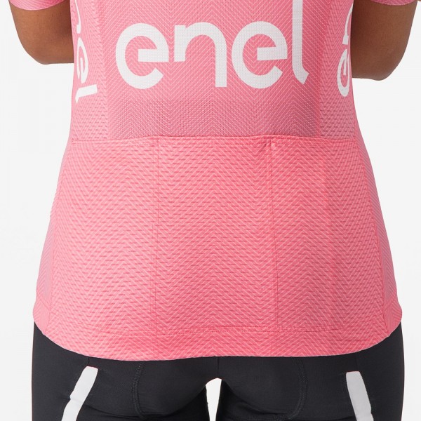 Dames Fietskleding Roze Giro d'Italia 2024 Competizione Jersey