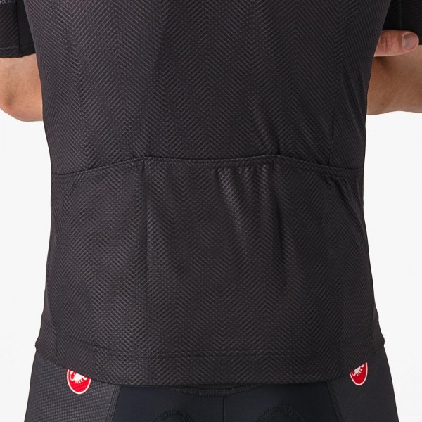 Heren Fietskleding Zwarte Trui Giro d'Italia 2024 Classificatie