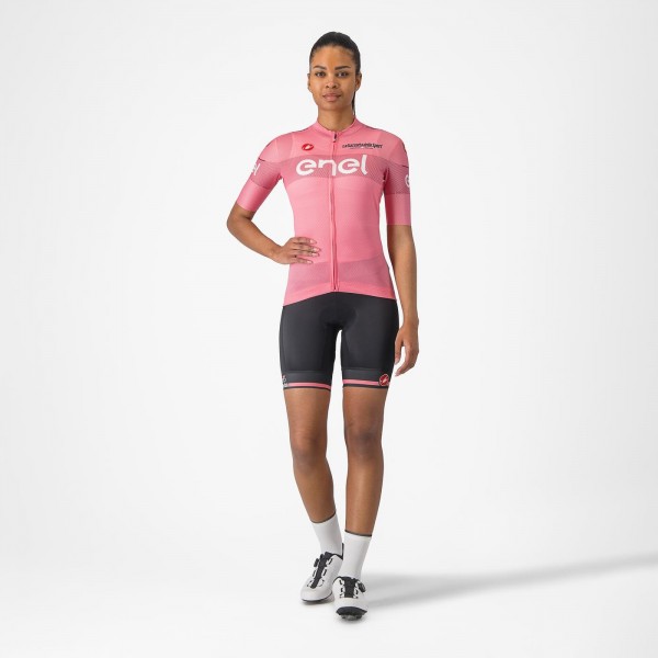 Dames Fietskleding Roze Giro d'Italia 2024 Competizione Jersey