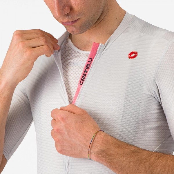Heren Fietskleding Trofeo Giro d'Italia 2024 shirt - zilver Grijs