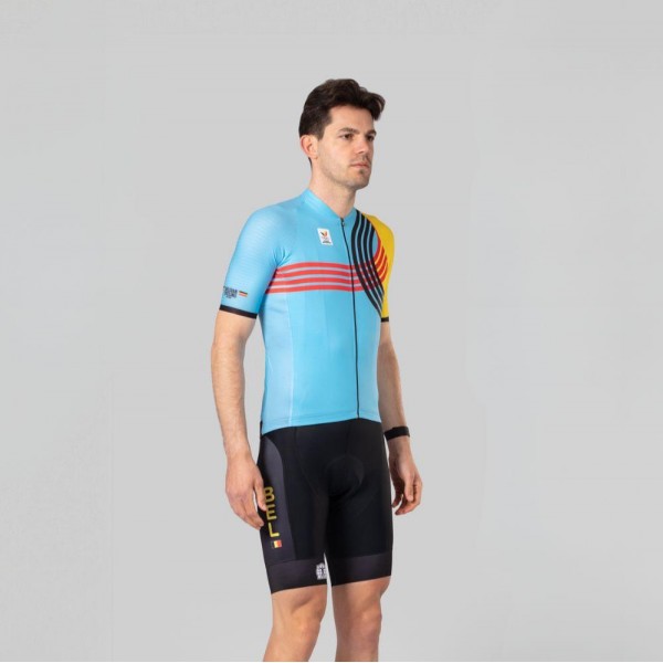 Heren Fietskleding, Belgisch Elftal dames bibshort - Parijs 2024