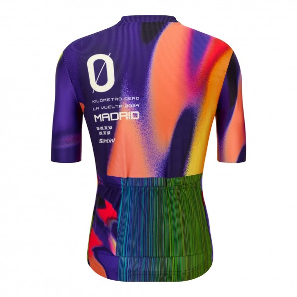 Heren Fietskleding Santini Vuelta Espana 2024 Jersey-Madrid