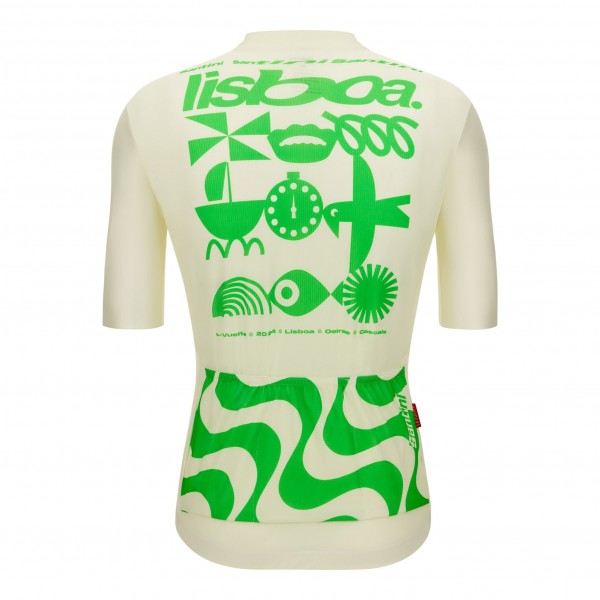 Heren Fietskleding Santini Vuelta Espana 2024 Jersey-Lissabon