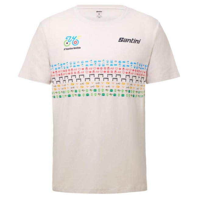 Heren Fietskleding Kleding Santini UCI WEG- EN PARA-WIELRENNEN ZURIGO T-shirt 2024 Heren Fietskleding Kleding Santini UCI WEG- EN PARA-WIELRENNEN ZURIGO T-shirt 2024