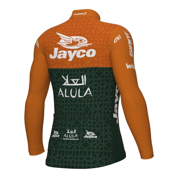 Heren Fietskleding Ale Team Jayco Alula TDF 2024 shirt met lange mouwen