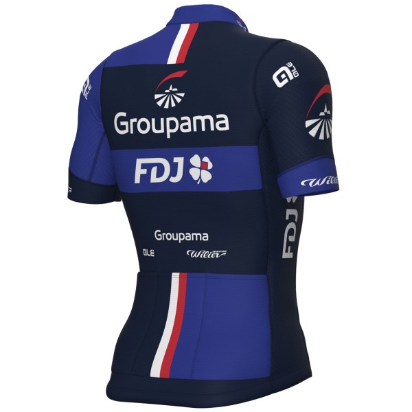 Heren Fietskleding Ale Groupama FDJ 2024 PRS-shirt Heren Fietskleding Ale Groupama FDJ 2024 PRS-shirt