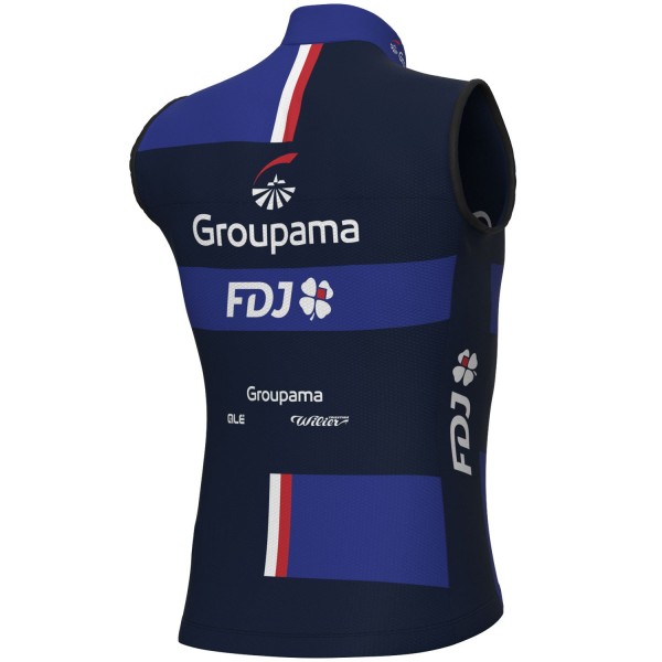 Heren Fietskleding Ale Groupama FDJ 2024 Windvest Heren Fietskleding Ale Groupama FDJ 2024 Windvest