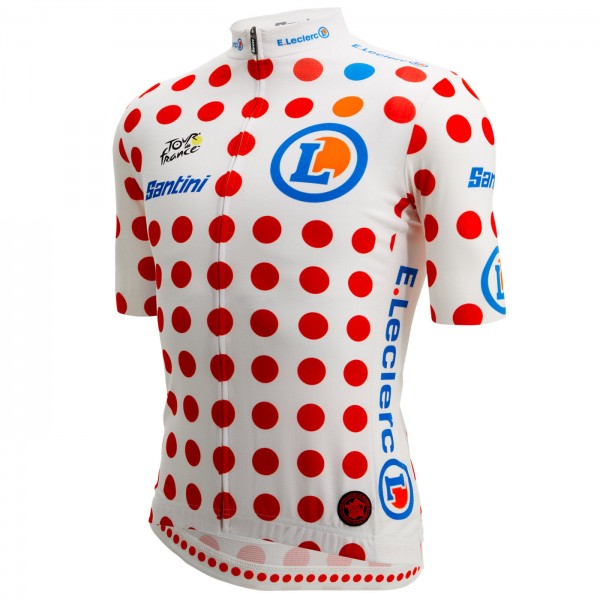 T-shirt Tour de France 2024 fanlijn heren met stippen - Fancollectie