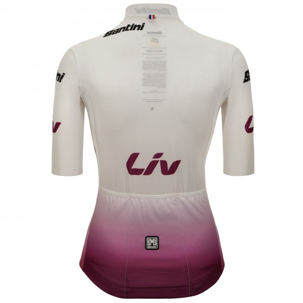 Dames Fietskleding Wit dames T-shirt Tour de France 2024