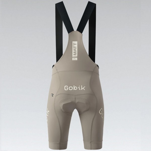 Heren Fietskleding Gobik Factory Team 2024 Matt Solid 2.0 koersbroek