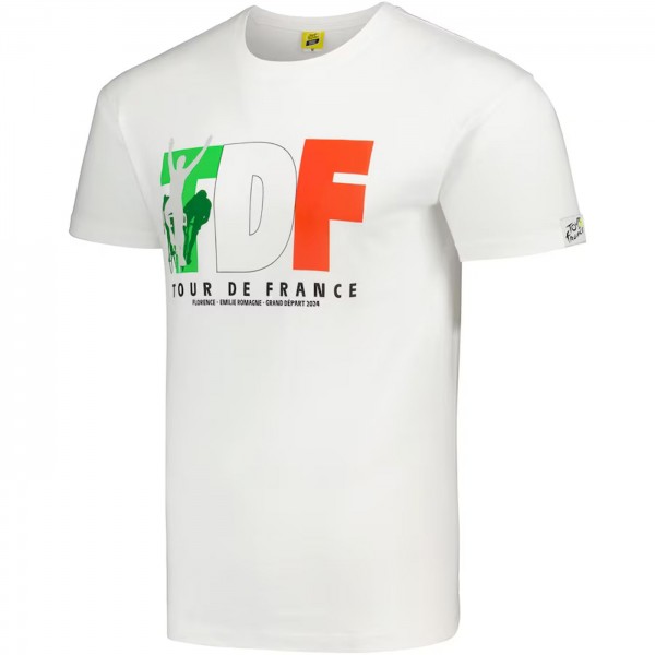 T-shirt Tour de France 2024 heren - Grand Départ Italië