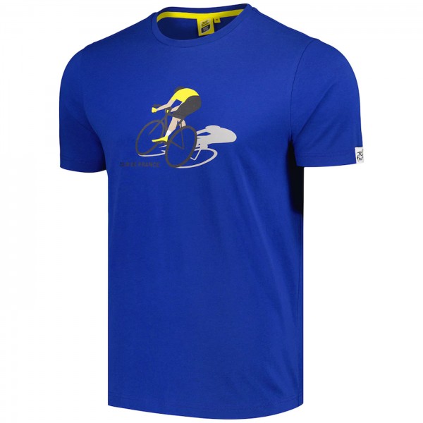T-shirt Tour de France Cyclist Graphic 2024 heren - Blauw