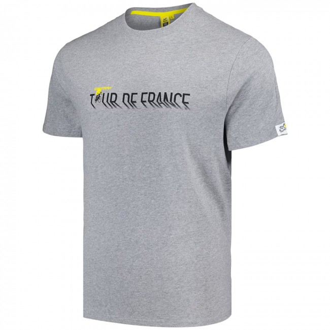 T-shirt Tour de France 2024 heren - Geel Esprit T-shirt Tour de France 2024 heren - Geel Esprit
