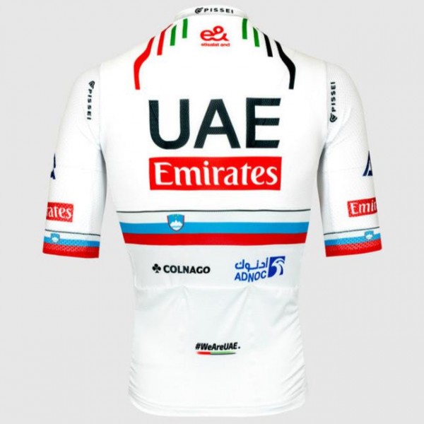 Heren Pissei Team UAE 2024 Magistrale Shirt - Sloveens Kampioen