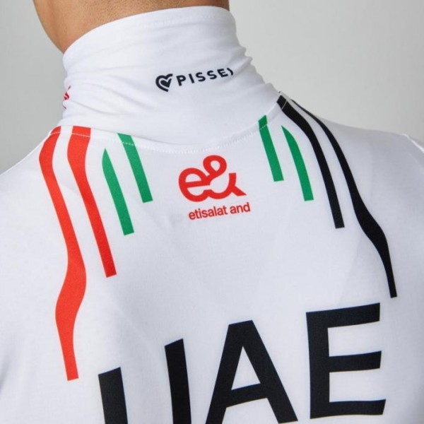 Heren Fietskleding Pissei Team UAE 2024 shirt met lange mouwen