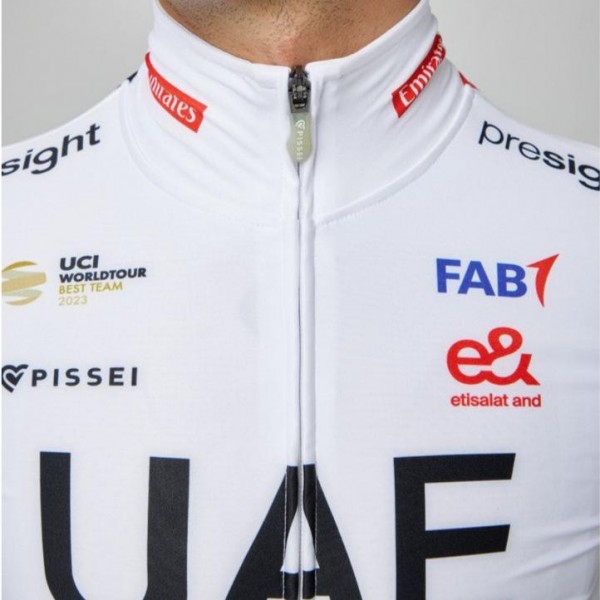 Heren Fietskleding Pissei Team UAE 2024 shirt met lange mouwen