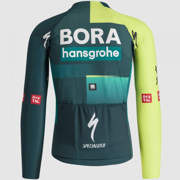 Heren Fietskleding Sportful Bora Hansgrohe 2024 Thermal shirt met lange mouwen Heren Fietskleding Sportful Bora Hansgrohe 2024 Thermal shirt met lange mouwen