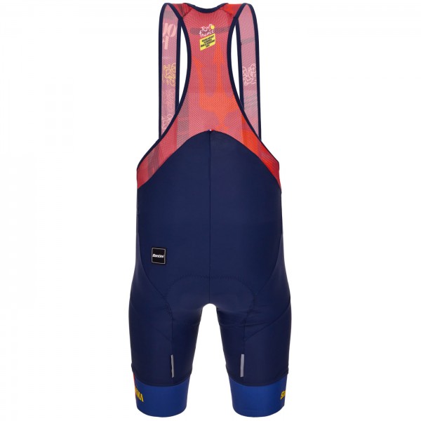 Heren Fietskleding Santini Tour de France 2024 koersbroek - Bologna