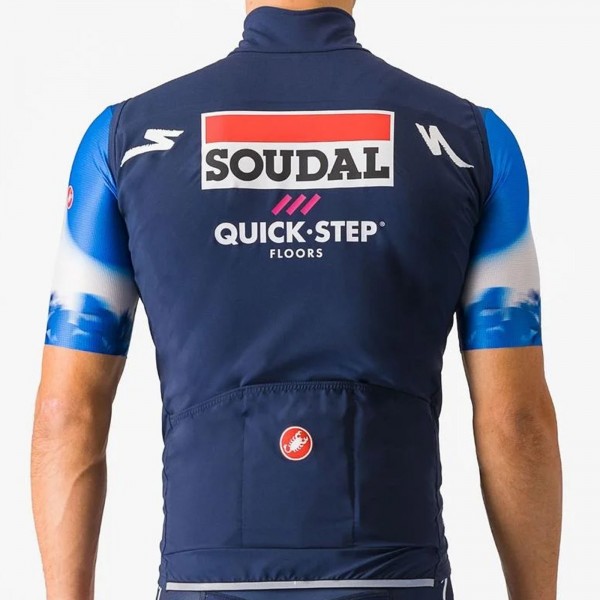 Heren Fietskleding Castelli Soudal Quick-Step 2024 Perfetto Ros Vest Heren Fietskleding Castelli Soudal Quick-Step 2024 Perfetto Ros Vest