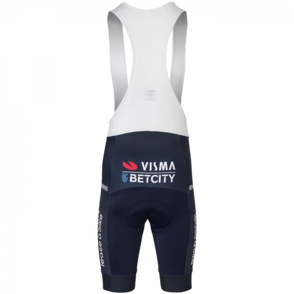 Heren Fietskleding Team Visma Lease een fiets 2024 De Renaissance Agu bretels-TDF