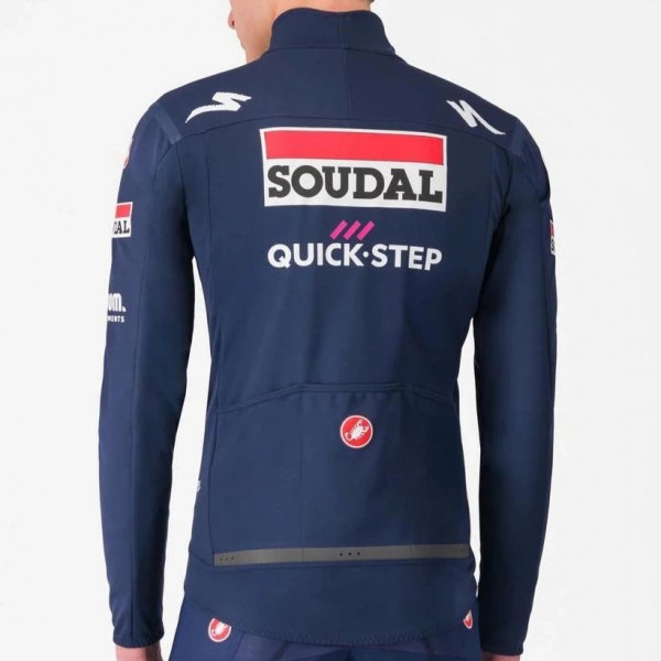Heren Fietskleding Castelli Soudal Quick-Step 2025 Perfetto RoS 2 jas Heren Fietskleding Castelli Soudal Quick-Step 2025 Perfetto RoS 2 jas
