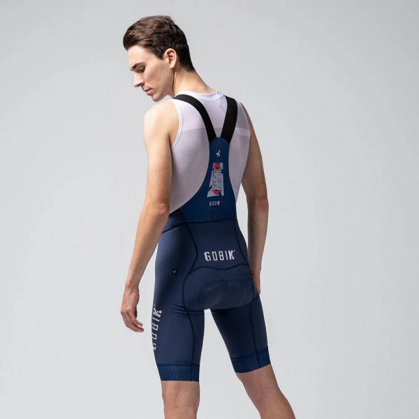 Heren Fietskleding Gobik Factory Team 2025 Matt Solid 2.0 Bib Tights