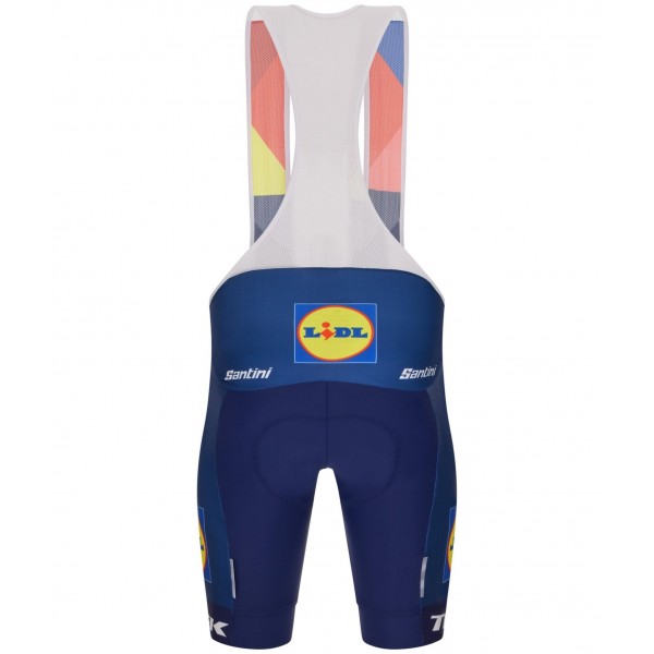 Heren Fietskleding Santini Lidl Trek 2025 Bib Tights