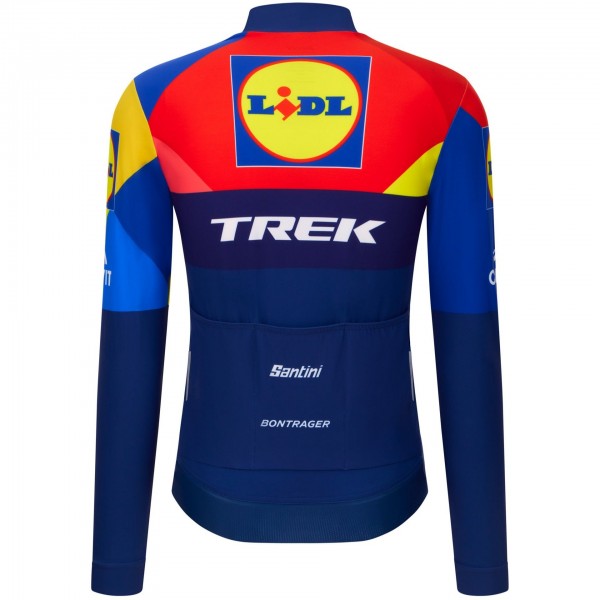 Heren Santini Lidl Trek 2025 shirt met lange mouwen