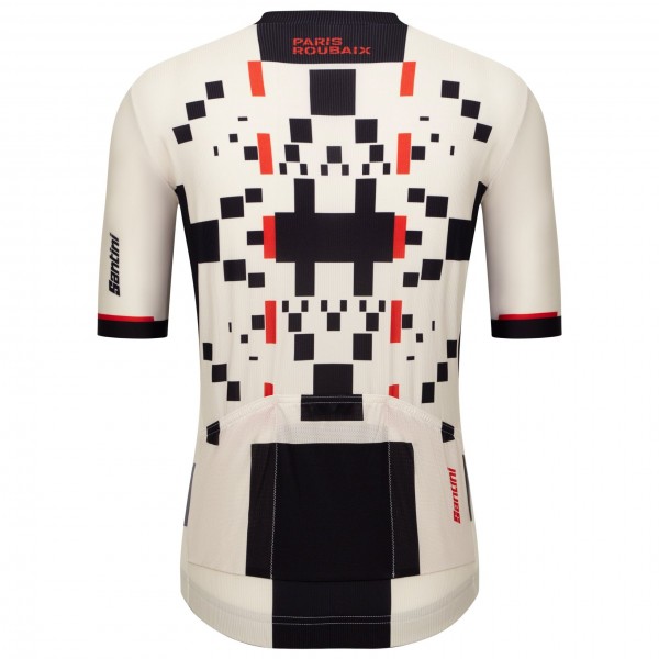 Heren Fietskleding Santini Parijs-Roubaix 2025 Shirt Heren Fietskleding Santini Parijs-Roubaix 2025 Shirt