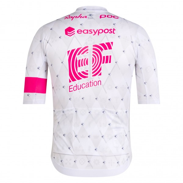Heren Rapha EF Education EasyPost Pro Team Training 2025 Giro Jersey d'Italia