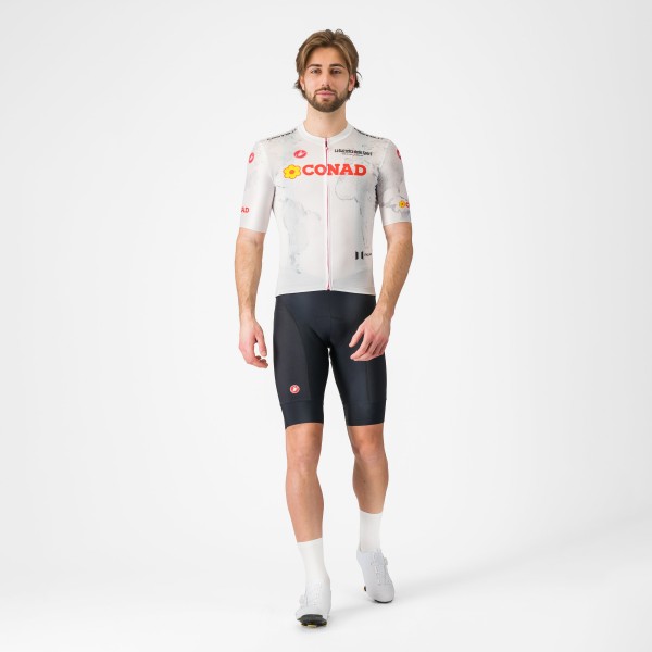 Heren Fietskleding Wit Giro d'Italia 2025 Competizione 3-shirt Heren Fietskleding Wit Giro d'Italia 2025 Competizione 3-shirt