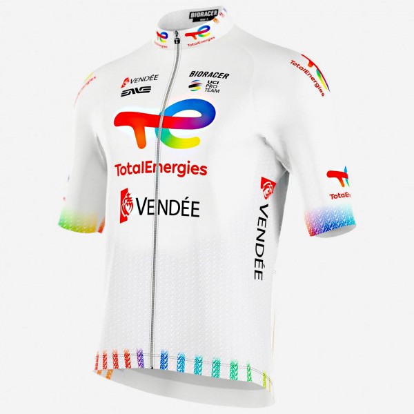 Heren Fietskleding Bioracer TotalEnergies 2025 Icon Shirt