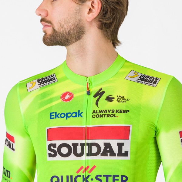 Heren Fietskleding Castelli Soudal Quick-Step 2025 Competizione 3 Shirt-Visibility 25 Heren Fietskleding Castelli Soudal Quick-Step 2025 Competizione 3 Shirt-Visibility 25