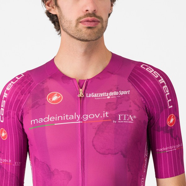Heren Fietskleding Giro d'Italia 2025 Race 8S Shirt Heren Fietskleding Giro d'Italia 2025 Race 8S Shirt