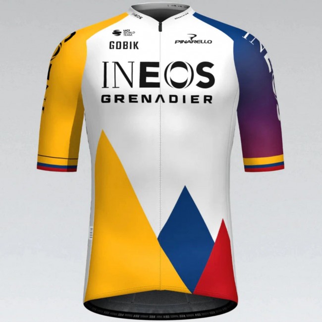 Heren Fietskleding Gobik Ineos Grenadiers 2025 Odyssey-shirt - Colombia Heren Fietskleding Gobik Ineos Grenadiers 2025 Odyssey-shirt - Colombia