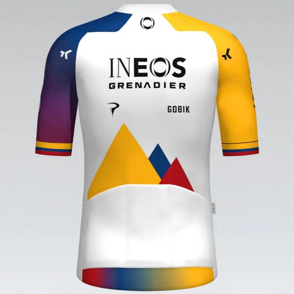 Heren Fietskleding Gobik Ineos Grenadiers 2025 Odyssey-shirt - Colombia Heren Fietskleding Gobik Ineos Grenadiers 2025 Odyssey-shirt - Colombia