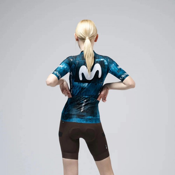 Heren Fietskleding Gobik Movistar Team Gravel Squad 2025 Cx Pro 4.0-shirt