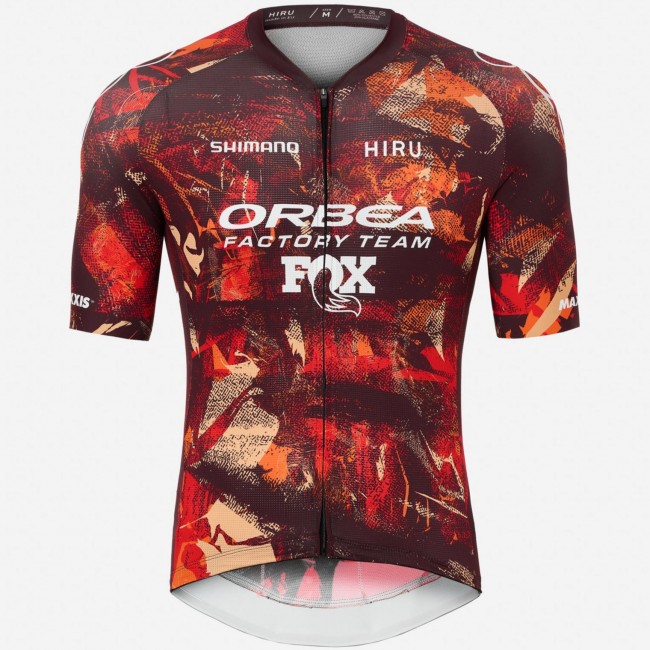 Heren Hiru Orbea Factory Team 2025 Core Jersey - Zuid-Afrika Heren Hiru Orbea Factory Team 2025 Core Jersey - Zuid-Afrika