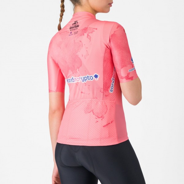 Dames Rosa Giro Dames 2025 Competizione 3 damesshirt Dames Rosa Giro Dames 2025 Competizione 3 damesshirt