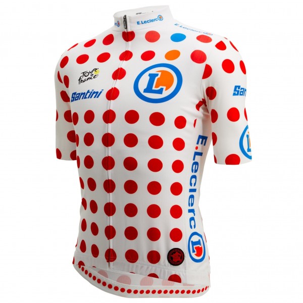 Heren Fietskleding Pois Jersey Tour de France 2025 Fan Lijn