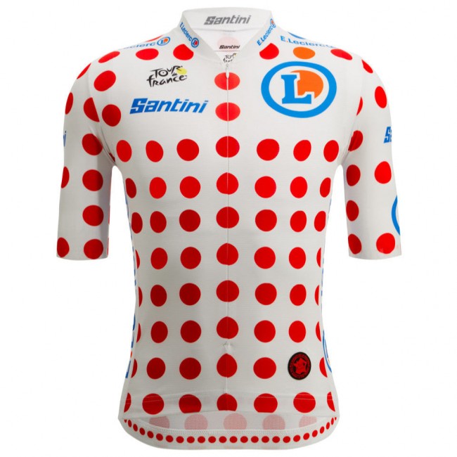 Heren Fietskleding Santini Points Tour de France 2025 officieel shirt Heren Fietskleding Santini Points Tour de France 2025 officieel shirt