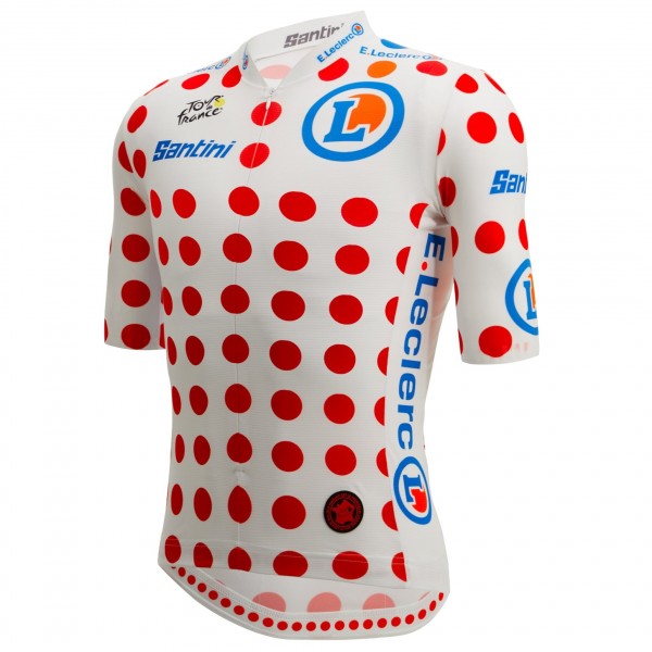 Heren Fietskleding Santini Points Tour de France 2025 officieel shirt Heren Fietskleding Santini Points Tour de France 2025 officieel shirt