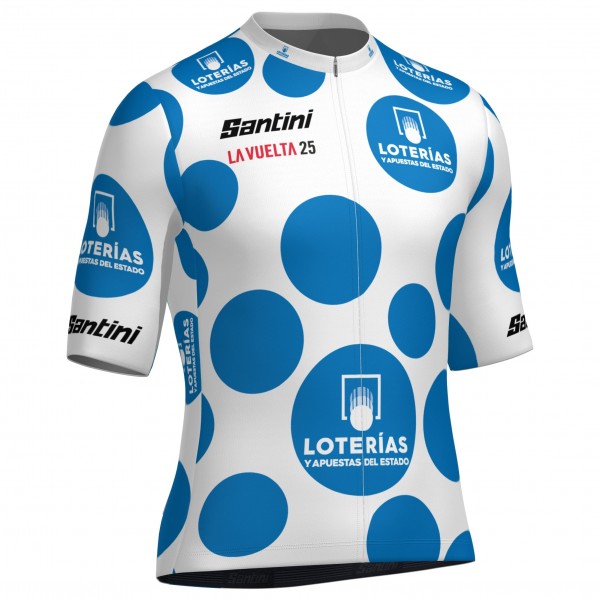 Heren Santini Pois Vuelta Espana 2025 shirt