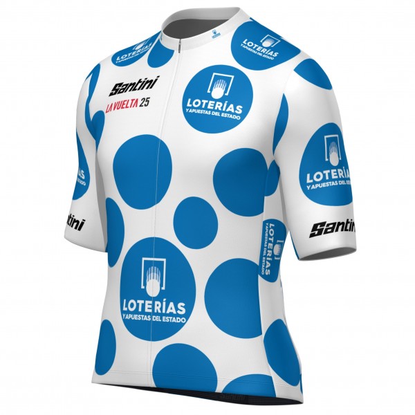 Heren Santini Pois Vuelta Espana 2025 shirt