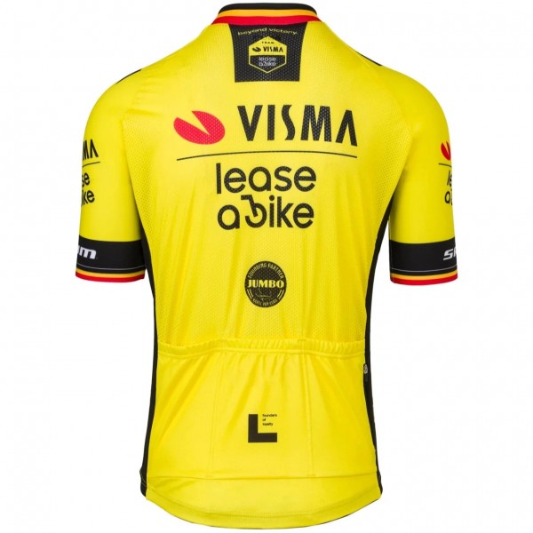 Heren Teamkleding Visma Lease a Bike 2025 Shirt - Wout Van Aert