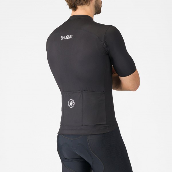 Heren Fietskleding Vintage Giro d'Italia 2025-shirt - Zwart Heren Fietskleding Vintage Giro d'Italia 2025-shirt - Zwart