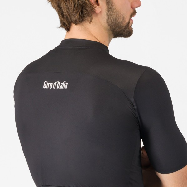 Heren Fietskleding Vintage Giro d'Italia 2025-shirt - Zwart Heren Fietskleding Vintage Giro d'Italia 2025-shirt - Zwart