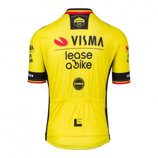 Heren Fietskleding Team Visma Lease a Bike 2025 shirt - Wout Van Aert