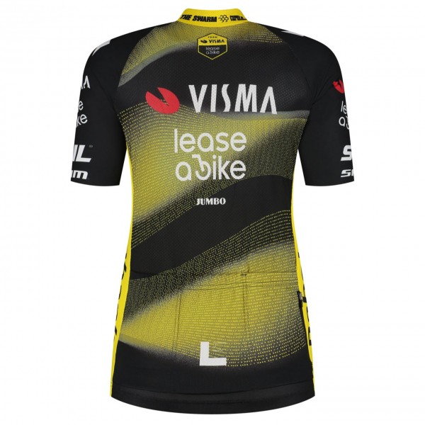 Dames Fietskleding Team Visma Lease a Bike 2025 The Swarm damesshirt - TDF