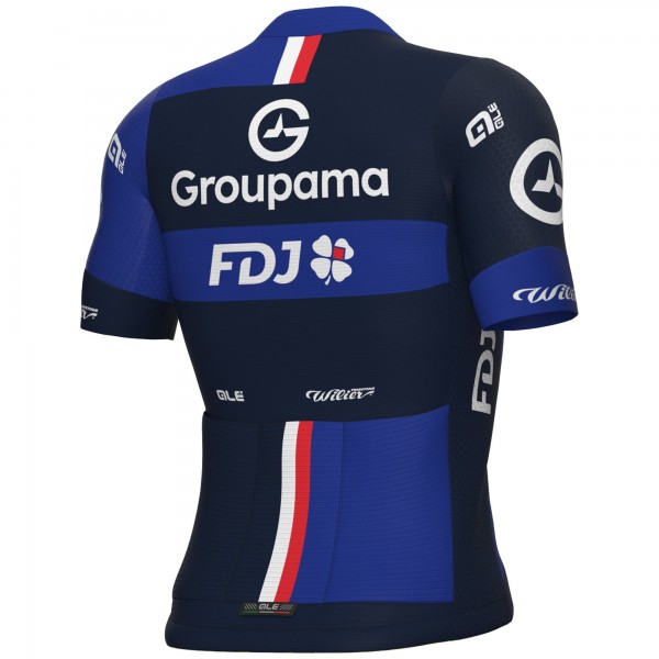 Heren Fietskleding Ale Groupama FDJ 2025 PRS 2.0 shirt Heren Fietskleding Ale Groupama FDJ 2025 PRS 2.0 shirt